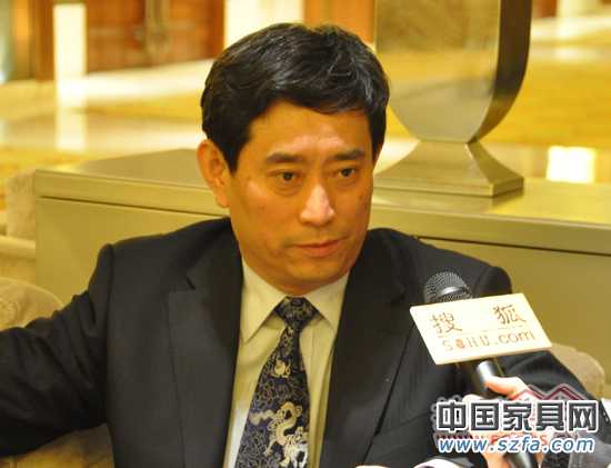 中國家具協會理事長朱長嶺